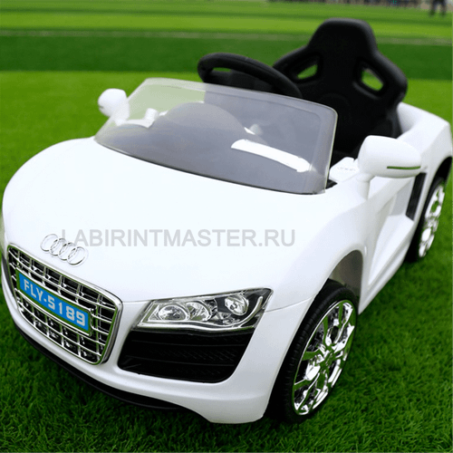 Детский электромобиль "Audi FLY-5189" белый