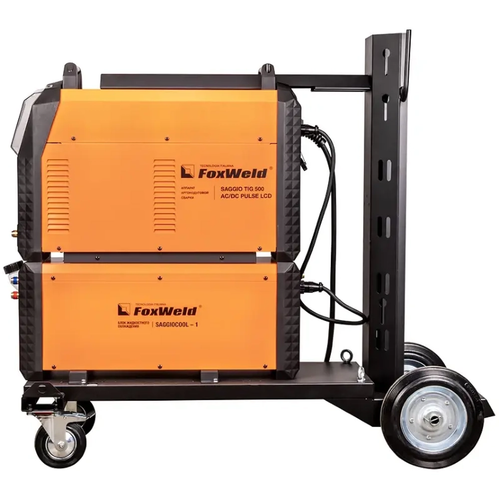 FoxWeld SAGGIO TIG 500 AC/DC PULSE LCD аппарат аргонодуговой сварки 9309