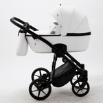 Детская универсальная коляска Adamex MOBI Deluxe SA-1 (2в1) 100% экокожа
