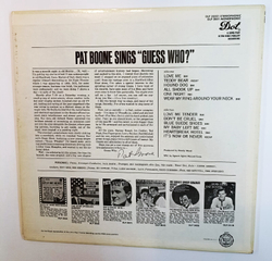 Pat Boone Pat Boone Sings Guess Who  (US 1963)
