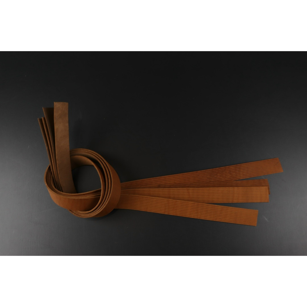 Ременная заготовка Коньяк + Плита Вельвет