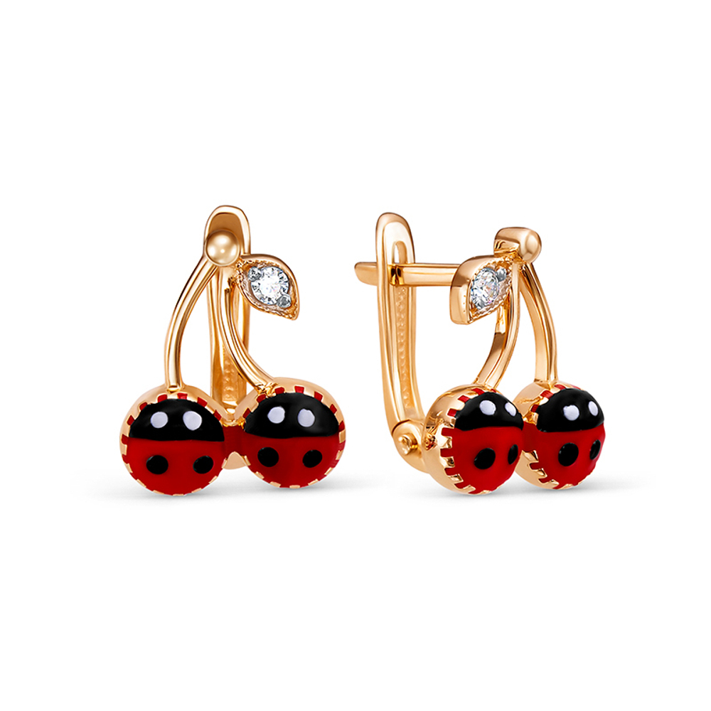 Серьги из золота 585 пробы