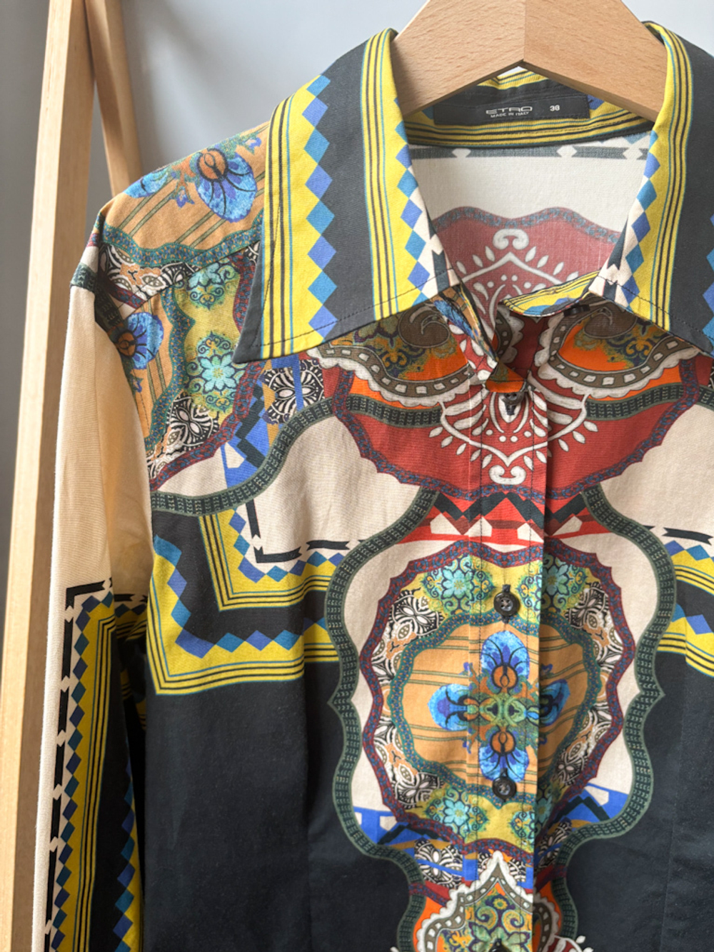 Хлопковая рубашка Etro, XS