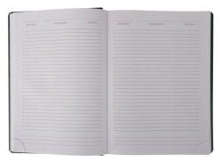 Подарочный набор: Ежедневник недатированный RED и Ручка-роллер Parker IM Metal, T223, цвет: Brushed Metal GT