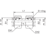 Соединение PNN DL22 М30х2 DL15 М22х1.5