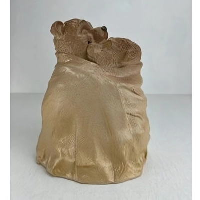 Статуэтка Теплота, 15 см (бежевая, гипс)