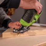 Лобзик акк. Greenworks GD24JS120, 24V, б/щет, 120 мм, 0-3500/мин, 4-ст.маятник, алю.подошва,LED,1х2Ач,ЗУ,кор (3601407CUA)