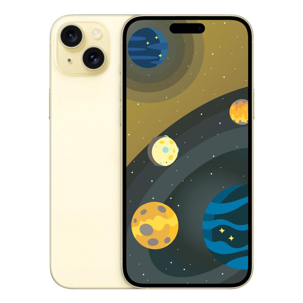 Смартфон Apple iPhone 15 Plus 256 ГБ (Жёлтый | Yellow)