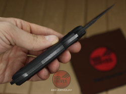 Нож Bastinelli RED - клинок блэквош RK-434