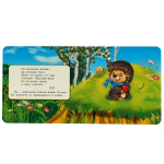 315802/Лесные животные. Книга с 6 пазлами в виде цепочки. 160х160 мм. 12 картонных страниц. Умка/1