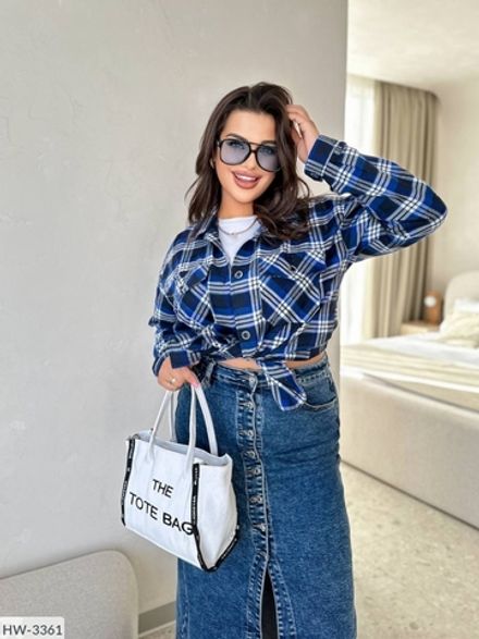 Рубашка HW-3361 Фабрика Моды Фото 1