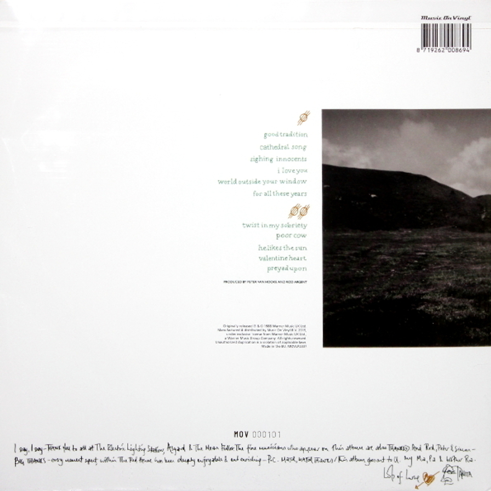 Tanita Tikaram / Ancient Heart (Clear Vinyl)(LP)