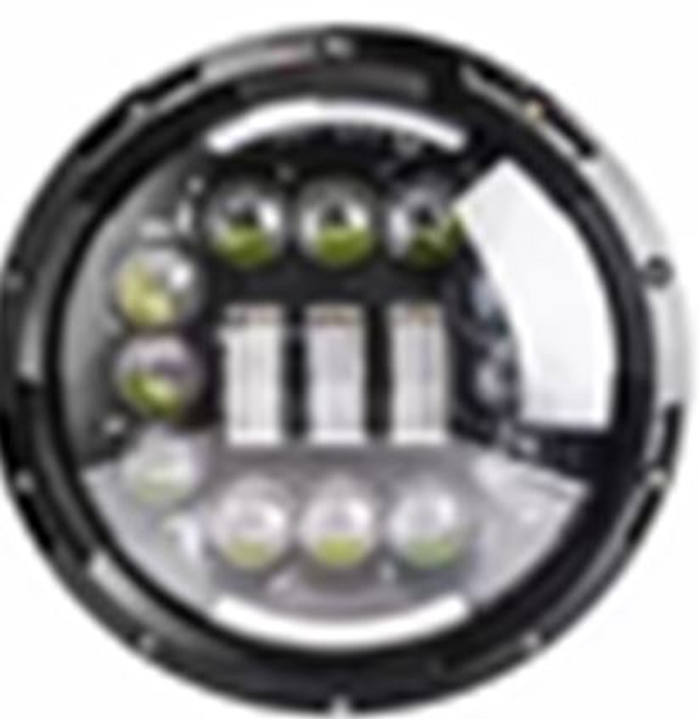 Фара LED 12-24V  7дюймов 2121Нива (Дальний+Ближ+ДХО) 22/35W пара G0223