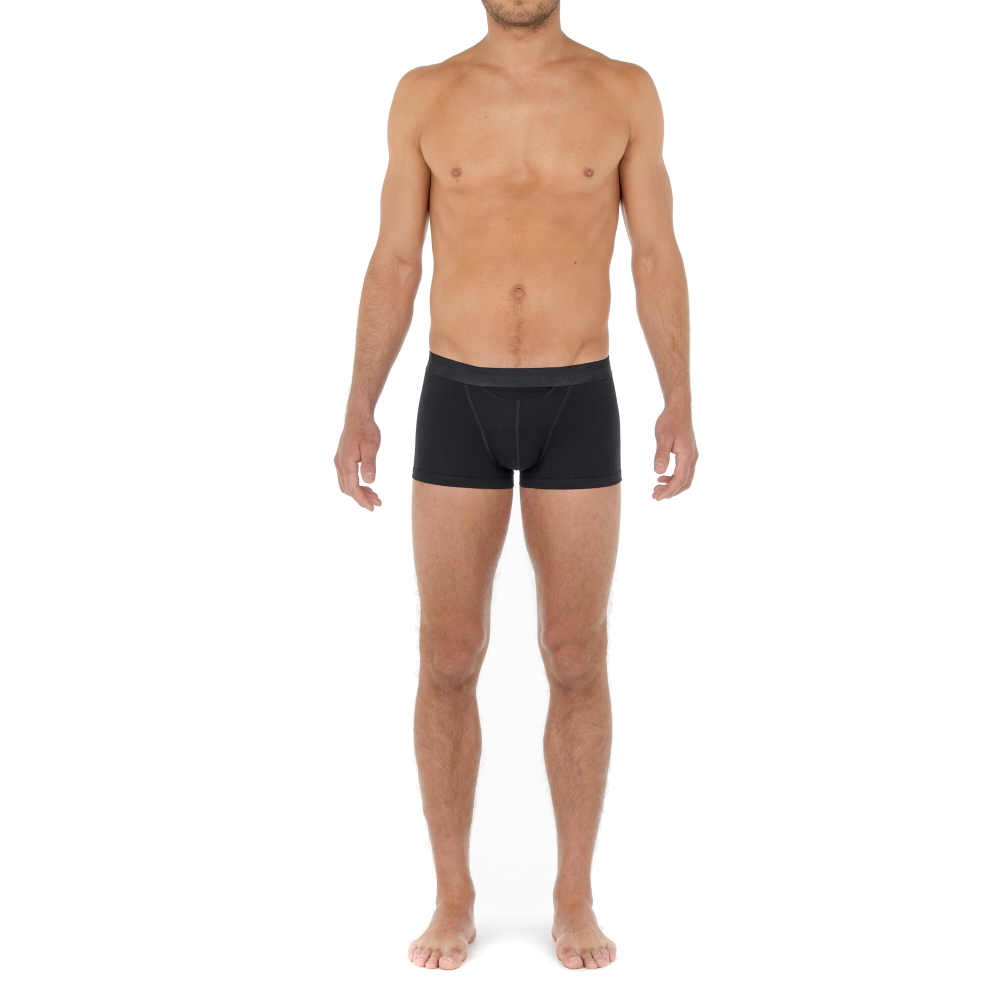 Мужские трусы боксеры черные HOM HO1 Boxer Briefs HO1 359520_400004