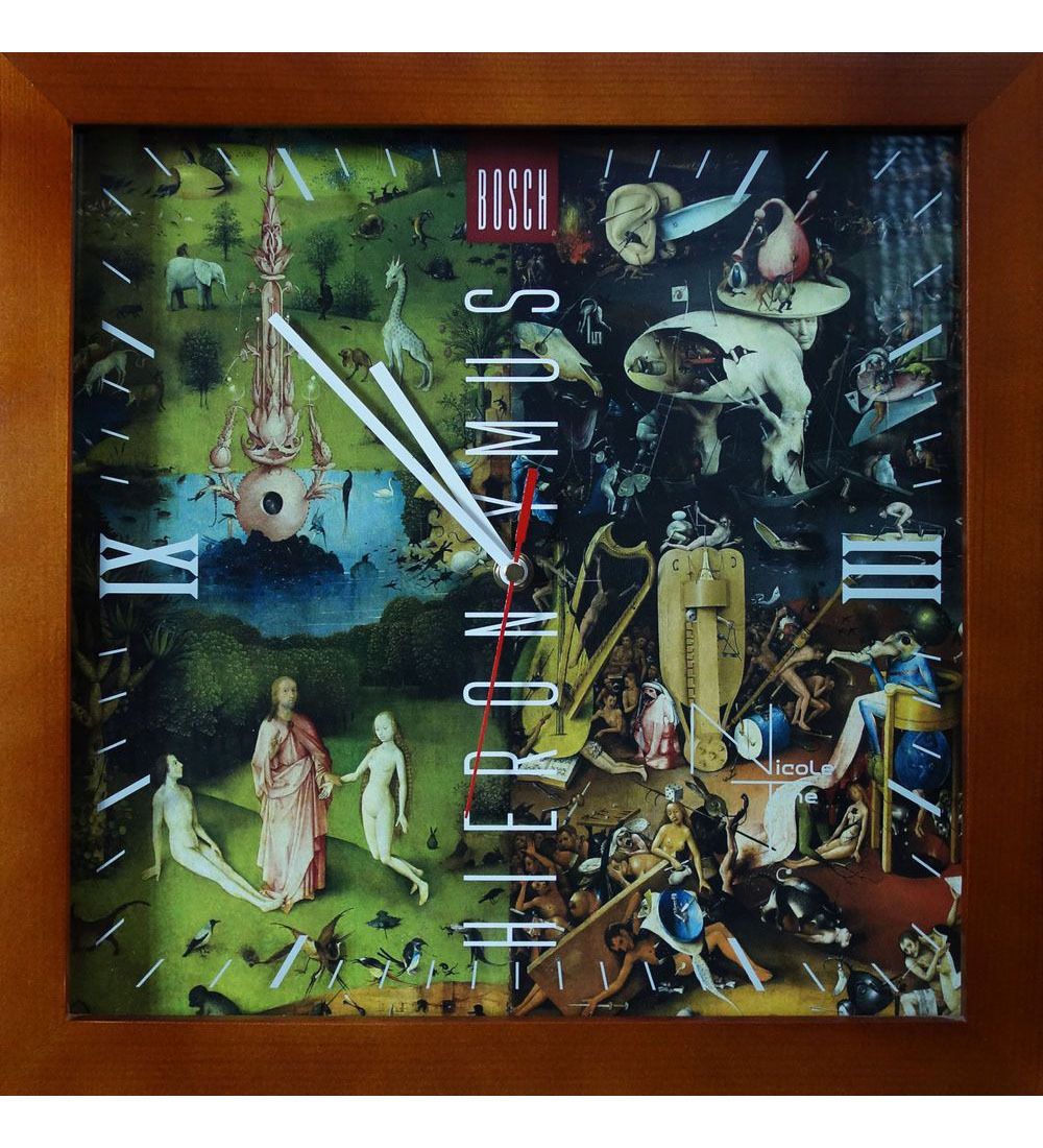 Салют SLT- 78 Часы настенные винтажные «HIERONYMUS BOSCH»