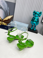 Prada Satin Sandals