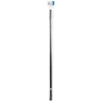 Карниз для ванной 110-200см алюминиевый черный