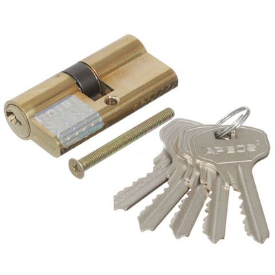 Личинка замка двери Apecs, SC-60-Z-G/SC-60-G, 60 мм, золото