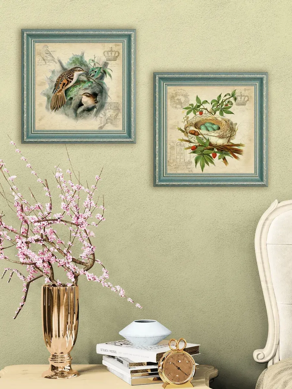 Картина на стену интерьерная на холсте 25*25 см