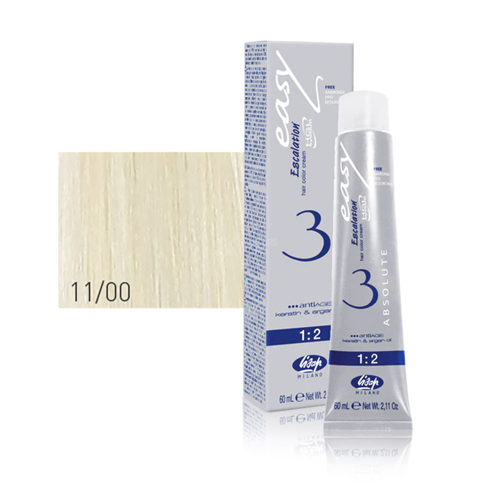 Перманентный безаммиачный краситель для волос Lisap Escalation Easy Absolute-3 (Lisap Absolute-3)