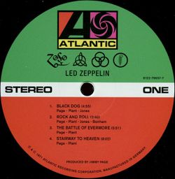 LED ZEPPELIN - LED ZEPPELIN IV. 1LP (180 Gram Black Vinyl/Gatefold)