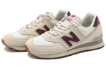 New Balance 574 Moonbeam Burgundy Women's