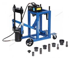 NORDBERG (N31PE76A) Выпрессовщик шкворней с тележкой, гидравлический с пневмопривод, 75 т