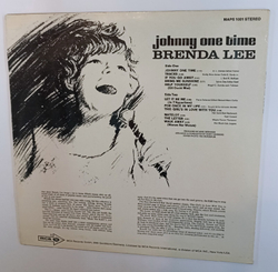 Brenda Lee Johnny One Time (Germany 1970)