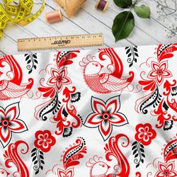 Ткань блэкаут жар-птицы