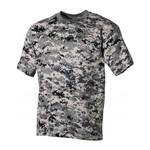 Футболка MFH US T-Shirt, 170g/m², камуфляж - Digital Urban