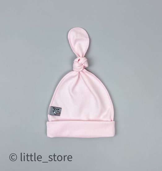 Шапочка хлопковая Розовая
