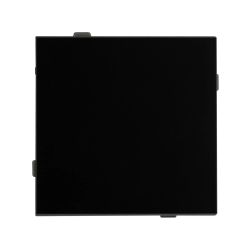 Механизм выключателя одноклавишный проходной SWT-TENDO-MKP1-PL-BK (230V, 10A) (Arlight, Черный) 054041