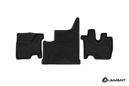 Коврики 3D в салон КАМАЗ М1842, 2013-, 5490, 3 шт. (полиуретан) AFM3D5604210