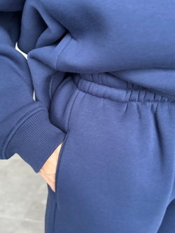 Костюм утепленный темно-синий