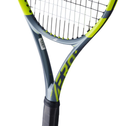 Теннисная ракетка Babolat Pure Aero+ Gen-9 - metallic dark forest/yellow + струны
