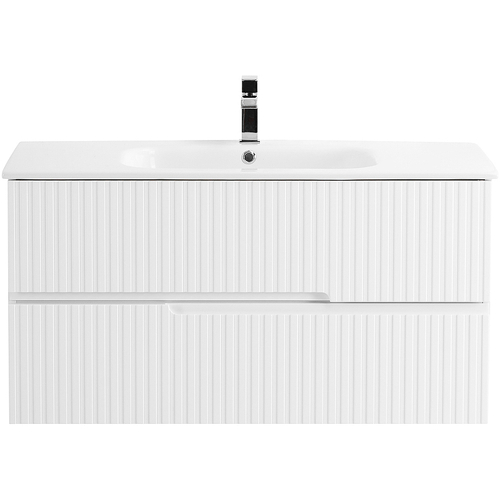 Тумба под раковину Cezares Duet 80 DUET-800-2C-SO-BO подвесная Bianco Opaco