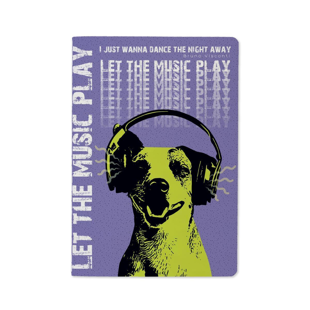 Тетрадь А5 40л. клетка "I JUST WANNA DANCE" (Bruno Visconti)