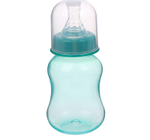 3036276 Бутылочка для кормления приталенная, цветная, 125 мл, от 0 мес., цвета МИКС