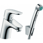 Смеситель для раковины Hansgrohe Focus E2 31926000 с гигиеническим душем хром