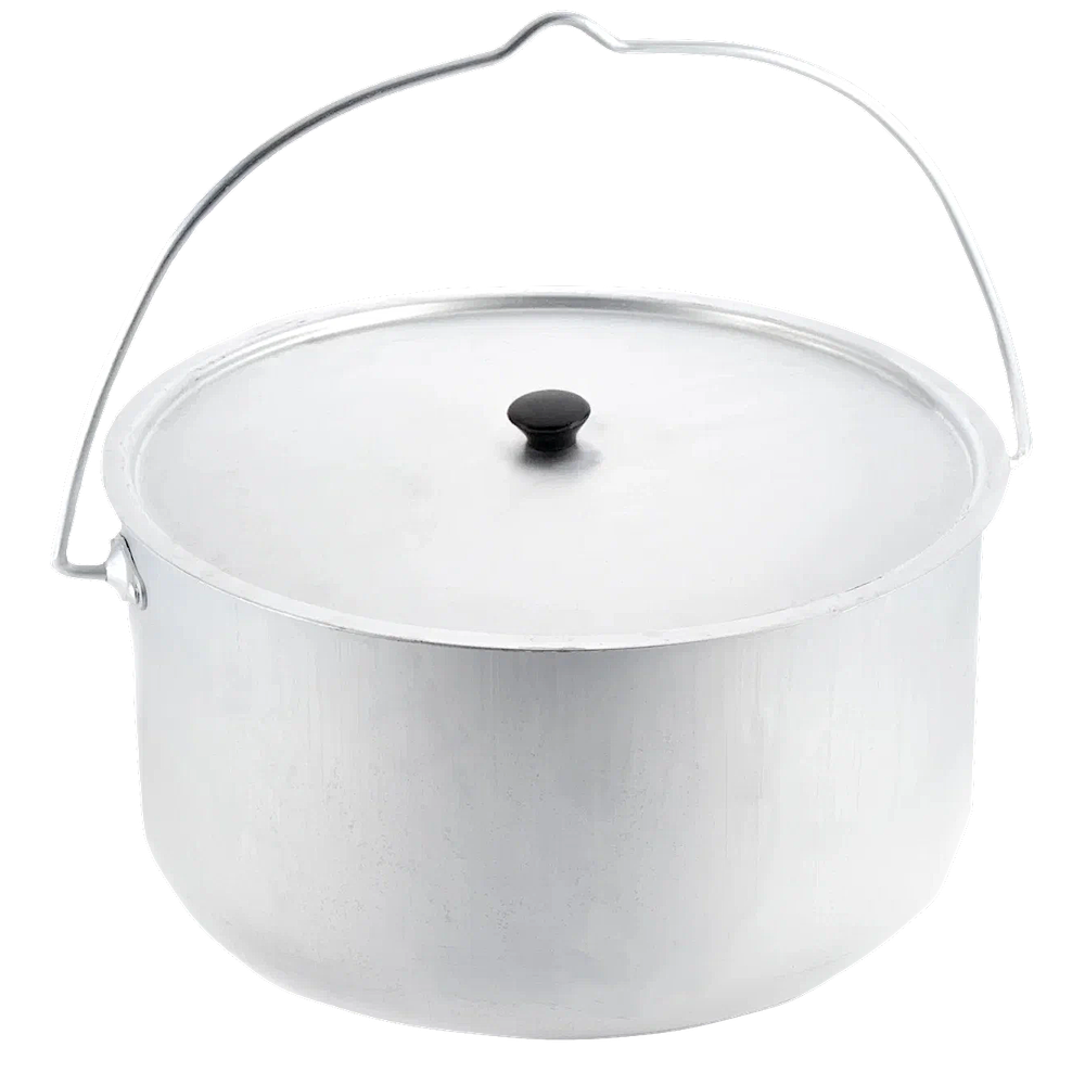 Котелок Следопыт Костровой PF-CWS-P120 8л Цилиндрический Алюм.