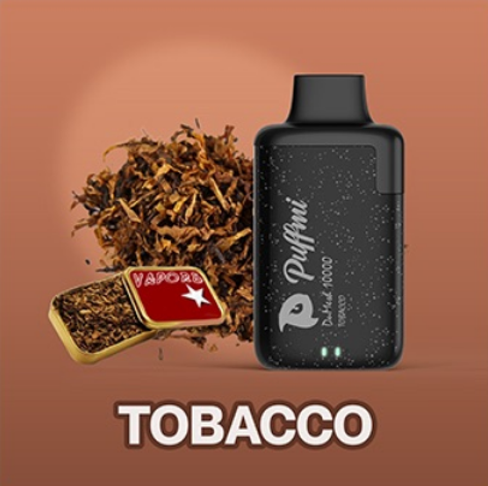 Puffmi Dumesh Tobacco (Табак) 10000 затяжек 20мг Hard (2% Hard)