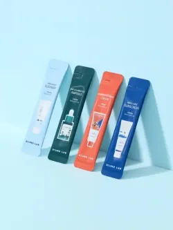 ROUND LAB Набор саше Stick Pouch Kit пенка + сыворотка + крем + санскрин (3 мл * 12 шт)