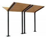 Навес «Кайлас» двойной двухсторонний открытый