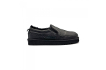 UGG Stitch Slip Leather Black