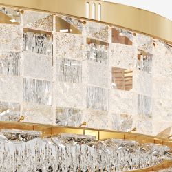 Люстра потолочная светодиодная Maytoni Castello MOD336CL-L100G3K