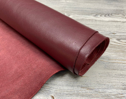 Vacchetta Extrella Burgundy (1,5-1,7 мм), цв. Бордовый, кожа