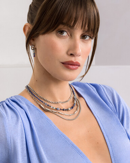 Колье Coeur de Lion Blue 4347/10-0700