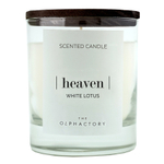 Свеча ароматическая the olphactory, heaven black, Белый лотос, 40 ч