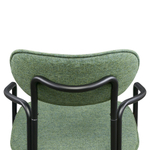 Стул LATITUDE Ror, Round, рогожка, черный/зеленый