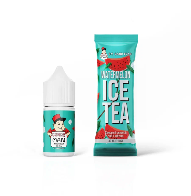 Candy Man Salt 30 мл - Watermelon Ice Tea (20 мг)